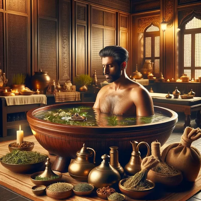 Ayurvedic Herbal bath